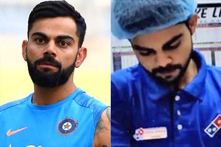 Virat Kohli has a Pakistani lookalike and he works at a known pizza outlet!