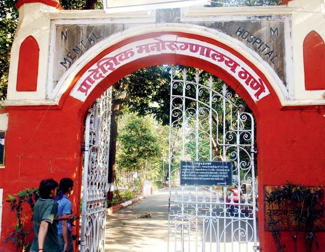 Several undertrials have been locked behind the gates of the Thane mental hospital for decades. File pic