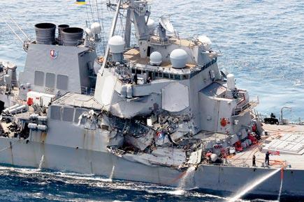 Seven sailors missing in US Navy ship crash off Japan