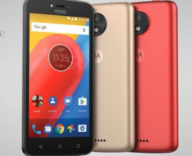 Moto C smartphone launched in India