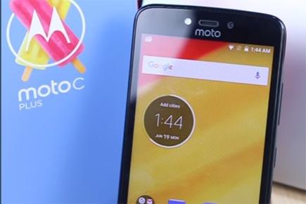 Motorola launches Moto C Plus in India at Rs 6,999
