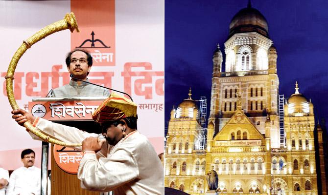 On Monday party chief Uddhav Thackeray said the party will ensure people get relief in the next one year. The proposal will be tabled in BMC next month. FILE PIC