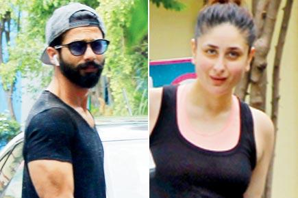 Kareena Kapoor Khan and Shahid Kapoor hit the gym