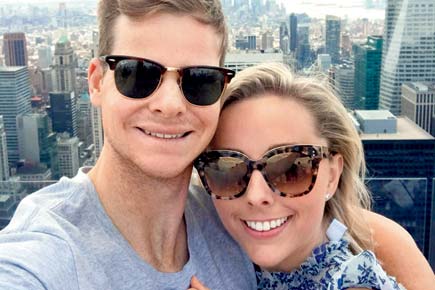 Steven Smith gets engaged to Dani Willis in New York