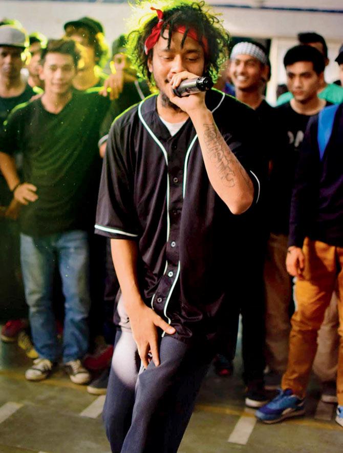 Hip hop artist Sun J, who has been signed on by Azadi
