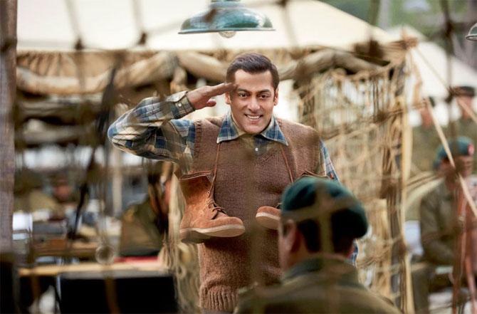 Salman Khan in a still from 