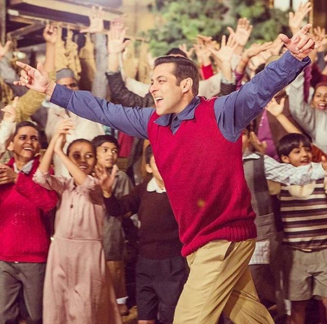 Salman Khan in a still from 