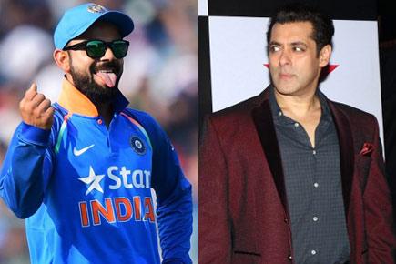 New 'bhai' in town? Team India skipper Virat Kohli beats Salman Khan