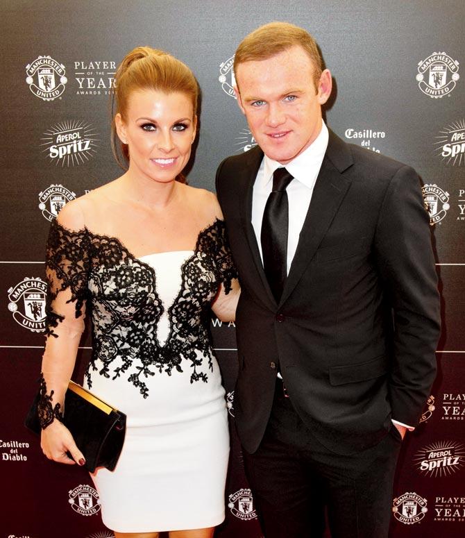 Wayne Rooney and Coleen