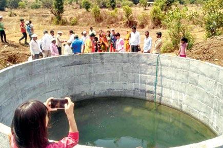 New wells ensure Pimpri women don't have to climb mountain for water