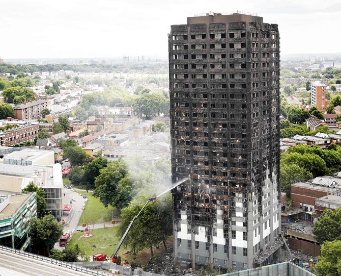 Grenfell Tower. PIC/AFP