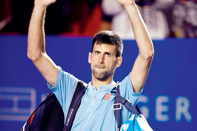 Serbian Novak Djokovic