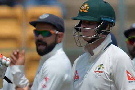 Watch video: Tempers flare as Virat Kohli-Steve Smith showdown continues
