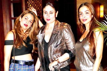 Malaika Arora Khan, Kareena Kapoor Khan shimmer at a dinner outing