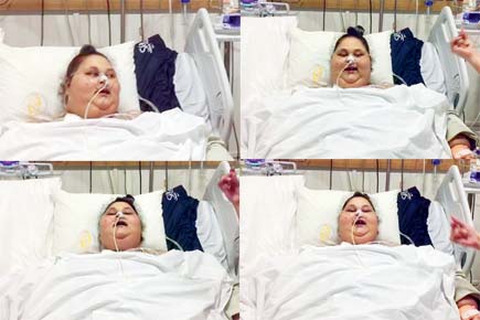 Exclusive Video: Once heaviest woman, Eman sways in Mumbai hospital bed