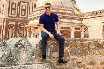 When Michael Clarke went sightseeing to the Qutub Minar