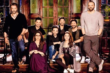 Be prepared for a laugh riot! 'Golmaal Again' cast clicked on the sets