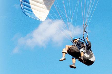 Get over your fear of heights with tandem paragliding event at Kamshet