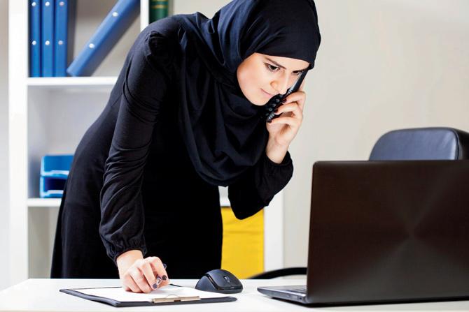 Private employers may bar staff from wearing Islamic headscarves at work. REPRESENTATION PIC/Thinkstock