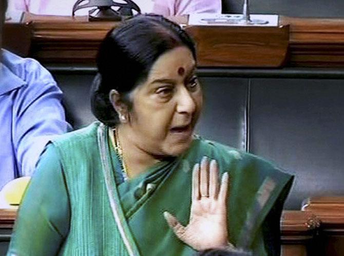 Sushma Swaraj seeks report about Hyderabad woman stranded in Pakistan
