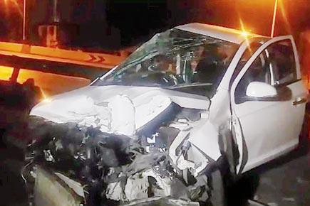 Driver critical after ramming car into electric pole on WEH