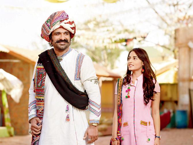 A still from Yeh Moh Moh Ke Dhaage