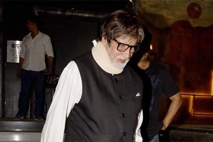 Amitabh Bachchan suffers from strained neck