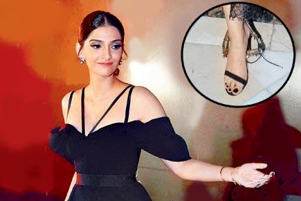 Footwear fiasco! When Sonam Kapoor's sandal broke during an event