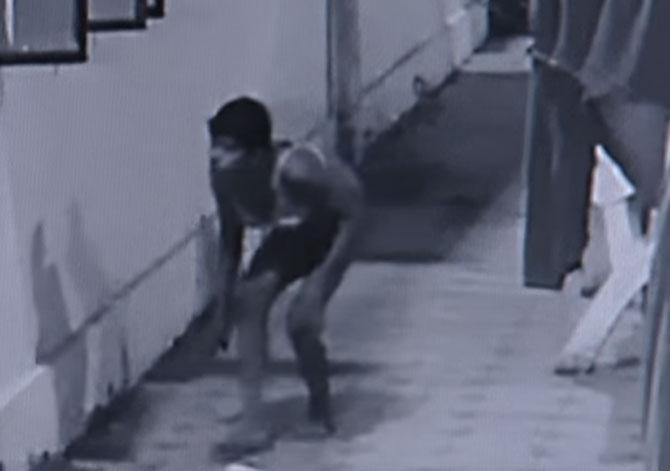 Watch video: Man sneaks into ladies hostel, wears their undergarments