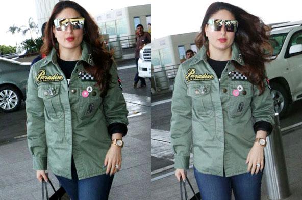 Photos: Kareena Kapoor Khan spotted at Mumbai airport