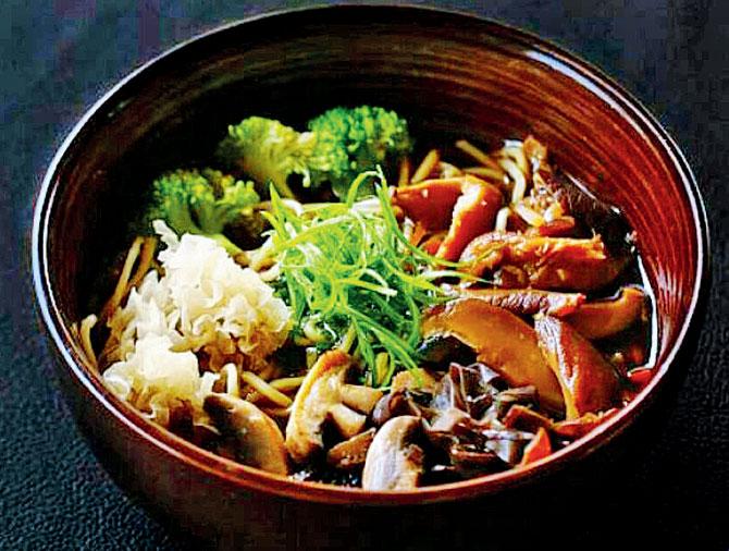 Exotic Mushroom Ramen