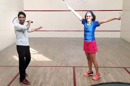 Abhilash Thapliyal and Taapsee Pannu bond over squash