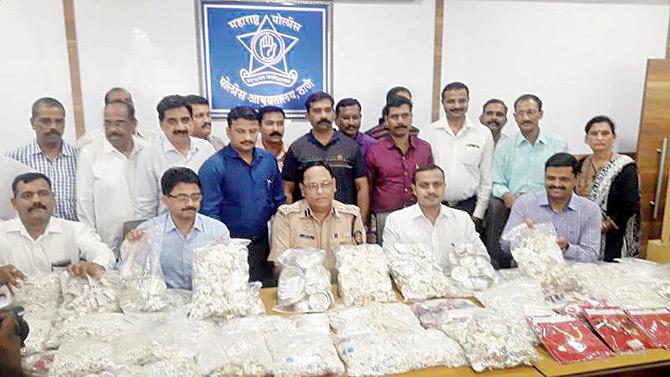 The silver was kept in carry bags at Devra