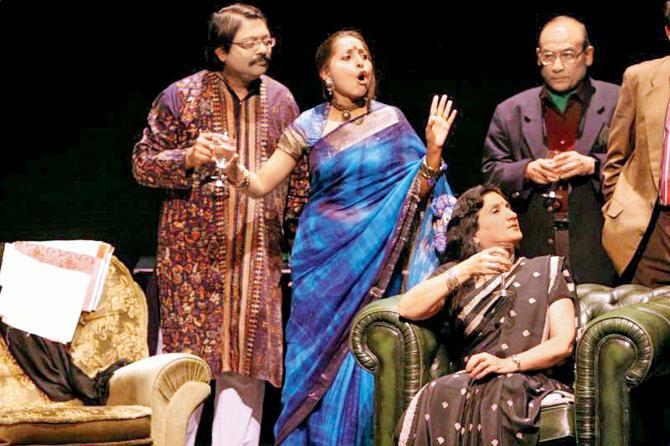 The English Party by Kolkata group Neev was staged in 2008 and directed by Udita Chakraborty. It integrated the armed clashes of Singur and Nandigram in the script