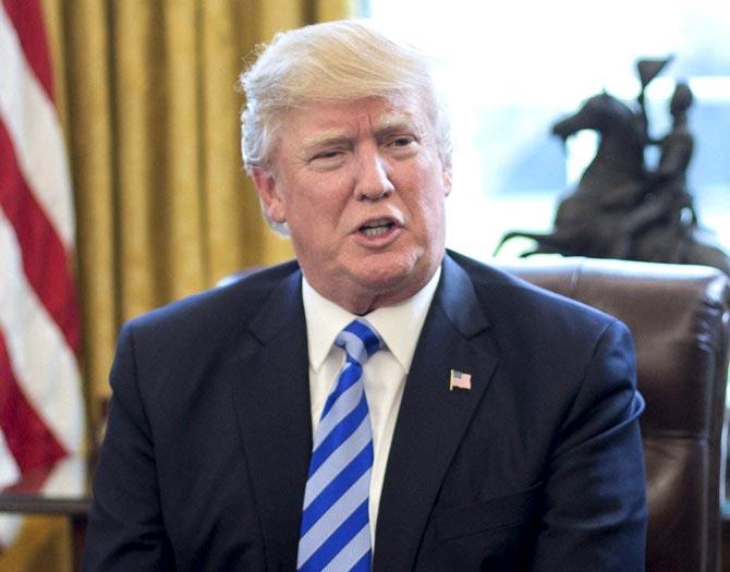 US President Donald Trump. Pic/AFP