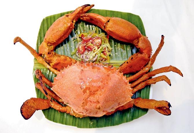 Tandoori Crab