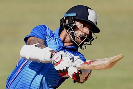 Shikhar Dhawan's ton helps India B win Deodhar Trophy opener