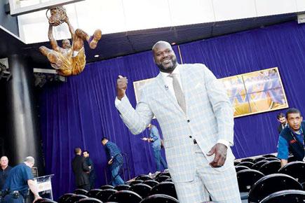What a way to honour NBA legend Shaquille O'Neal at Staples Center!