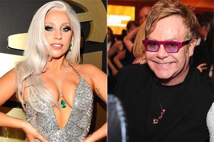 Stevie Wonder, Lady Gaga perform at Elton John's 70th birthday bash