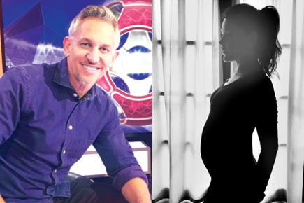 Gary Linekar congratulates pregnant ex-wife Danielle Bux