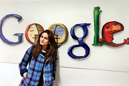 After Facebook headquarters, Huma Qureshi visits Google HQ in New York