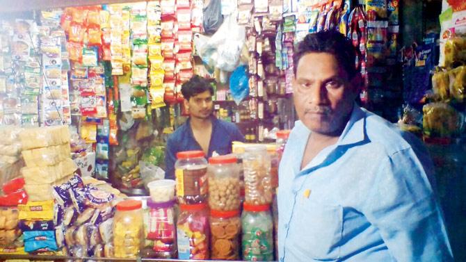Raees Ansari, the shop owner
