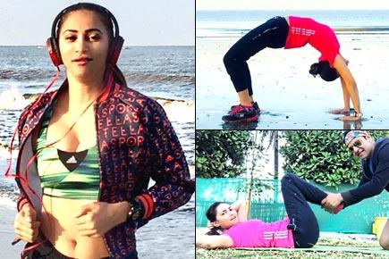 Spotted: TV actress Rishina Kandhari jogging on Juhu beach