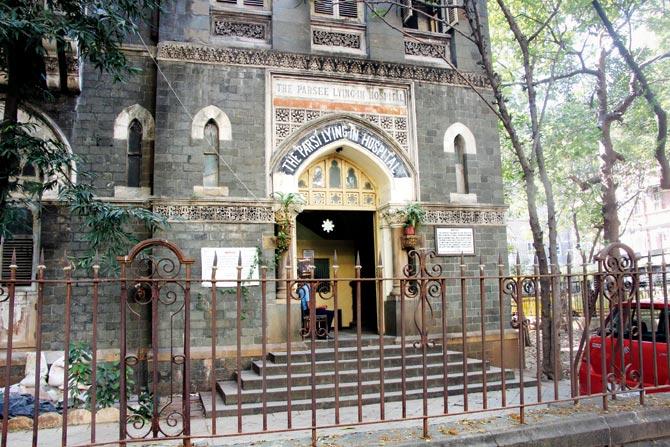 The Parsi Lying-In Hospital is in need of repairs. File Pic