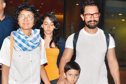 Spotted: Aamir Khan with daughter Ira, other celebs at Mumbai airport