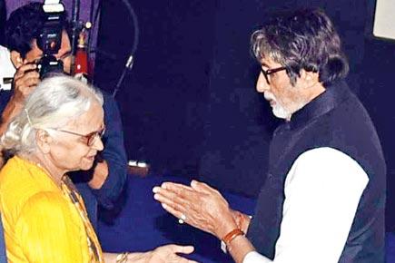Amitabh Bachchan meets Goa Governor Mridula Sinha