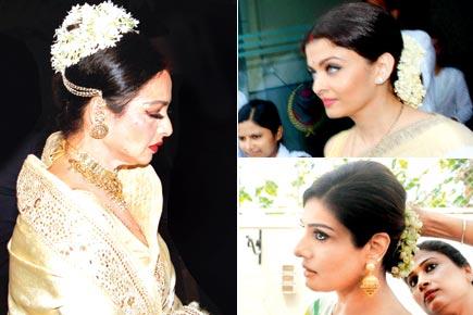 'Gajra re'! Aishwarya, Rekha or Raveena: Who looks best?