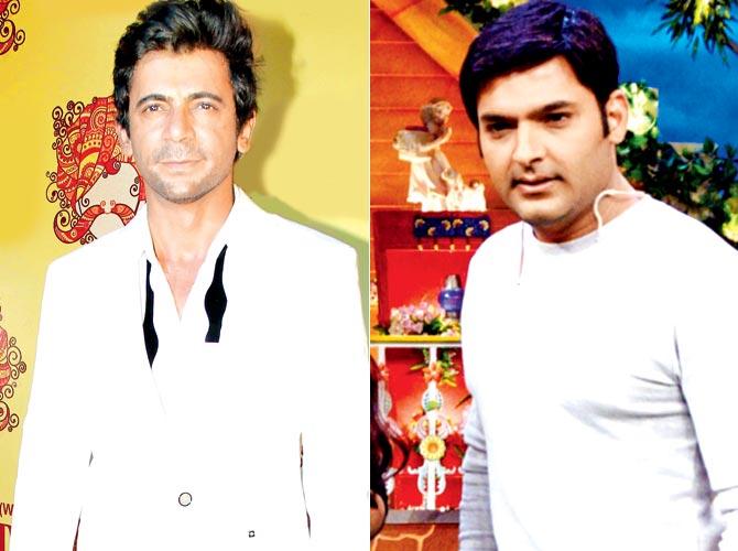 Sunil Grover and Kapil Sharma