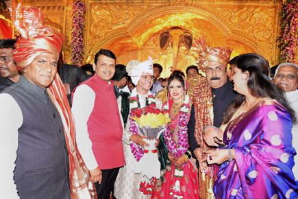 Extravagant wedding of Maharashtra BJP chief's son draws flak