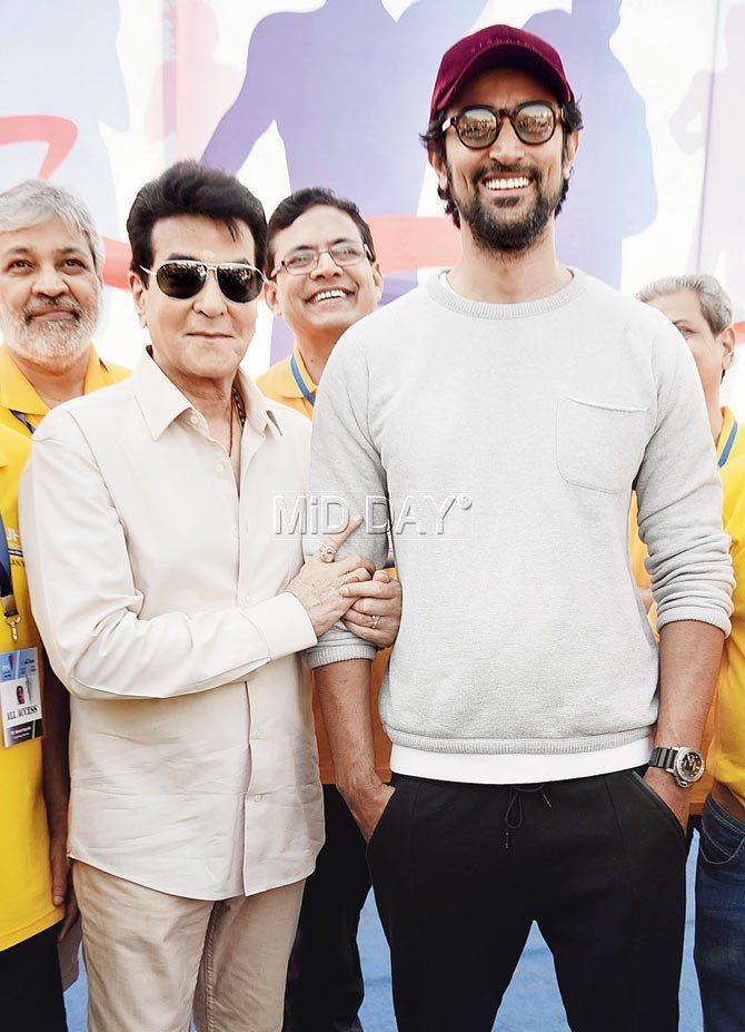 Jeetendra and Kunal Kapoor were some of the celebrities at the run